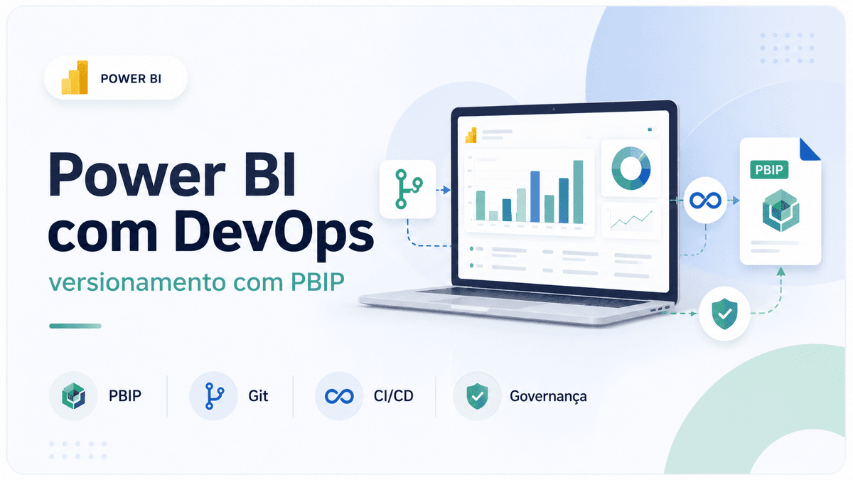 Power BI com DevOps: versionamento, CI/CD e governança com PBIP